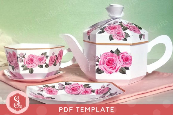 Delightful Rose Tea Party Set: A Perfect Addition for Any Celebration