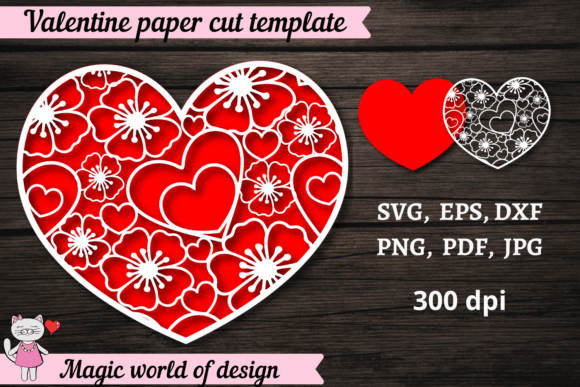 Explore Creative Possibilities with Heart 3D Layered Mandala SVG