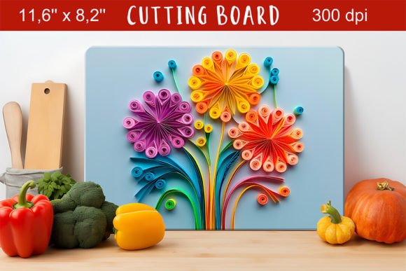 Exploring 3D Dandelion Cutting Board Designs: A Versatile and Elegant Addition to Your Creative Projects