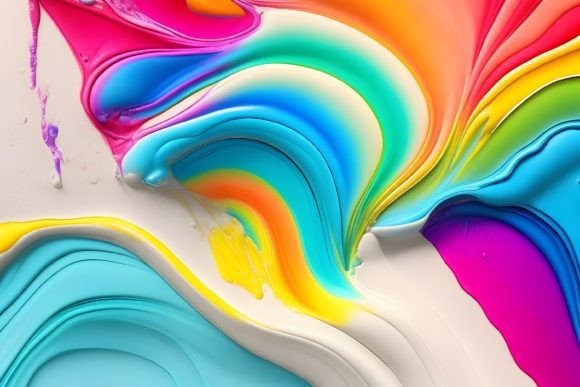 Unlocking Creativity with Liquid Paint 3D Effect Backgrounds